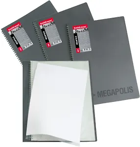 Папка 60ф А4 на спирали "MEGAPOLIS", ассорти, Erich Krause