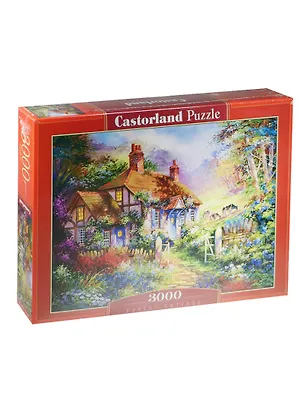 Пазл Castorland Коттедж в лесу 3000 эл., 9*х68см.. C-300402 2492243