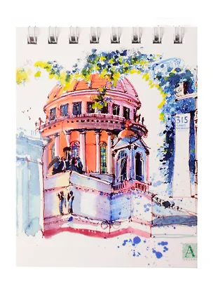 Блокнот А6 60л СПб "Акварельный Питер" спираль 3105283