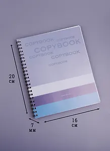 Тетрадь в клетку Unnika, "Нежные тона", 48 листов, в ассортименте