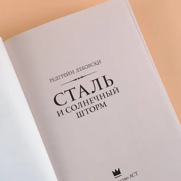 Книга Сталь и солнечный шторм (Редгрейн Лебовски) — 8