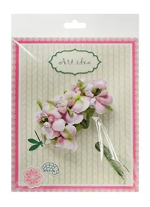 Букетик с камушками розовый (11-00072-7) (упаковка)