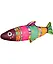 Игрушка-антистресс Рыбка разноцветная в полоску 60 см (АН2017-16) — 2593901 — 1