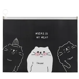 Папка для тетрадей «Neko's life», А4