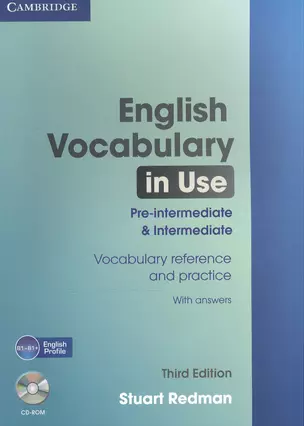 Eng Vocabulary in Use: Pre-Interm 2Ed, Edition with answers and CD-ROM — 2566412 — 1