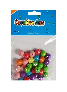 Набор бусин (20гр) шары диско (1см) (ассорти) (11-24067-L29)