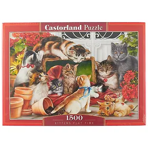 Пазл Castorland 1500 эл. Кошки 68*47см. C-151639 2662417