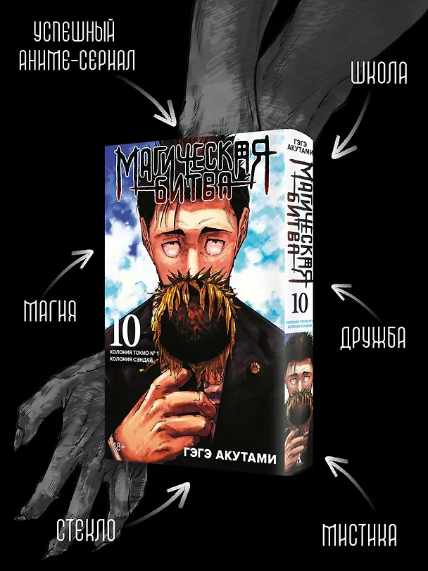 Магическая битва. Книга 10 (Том 19, 20) - Колония Токио №1. Колония Сэндай. (Jujutsu Kaisen). Манга 3024676 — 7