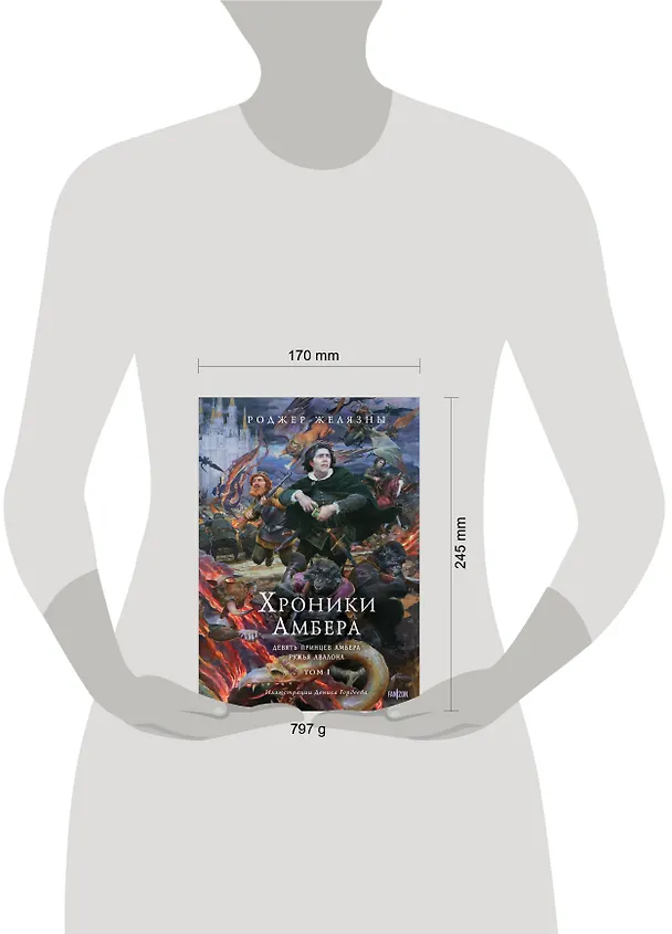 Книга Хроники Амбера. Том 1. Девять принцев Амбера. Ружья Авалона (иллюстрации Гордеева) (Роджер Желязны) — 5