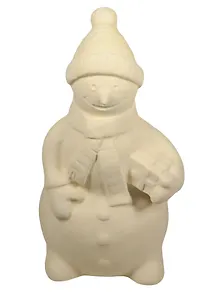 Керамическая фигурка-копилка Снеговик (282608) (Felicita) (3+)