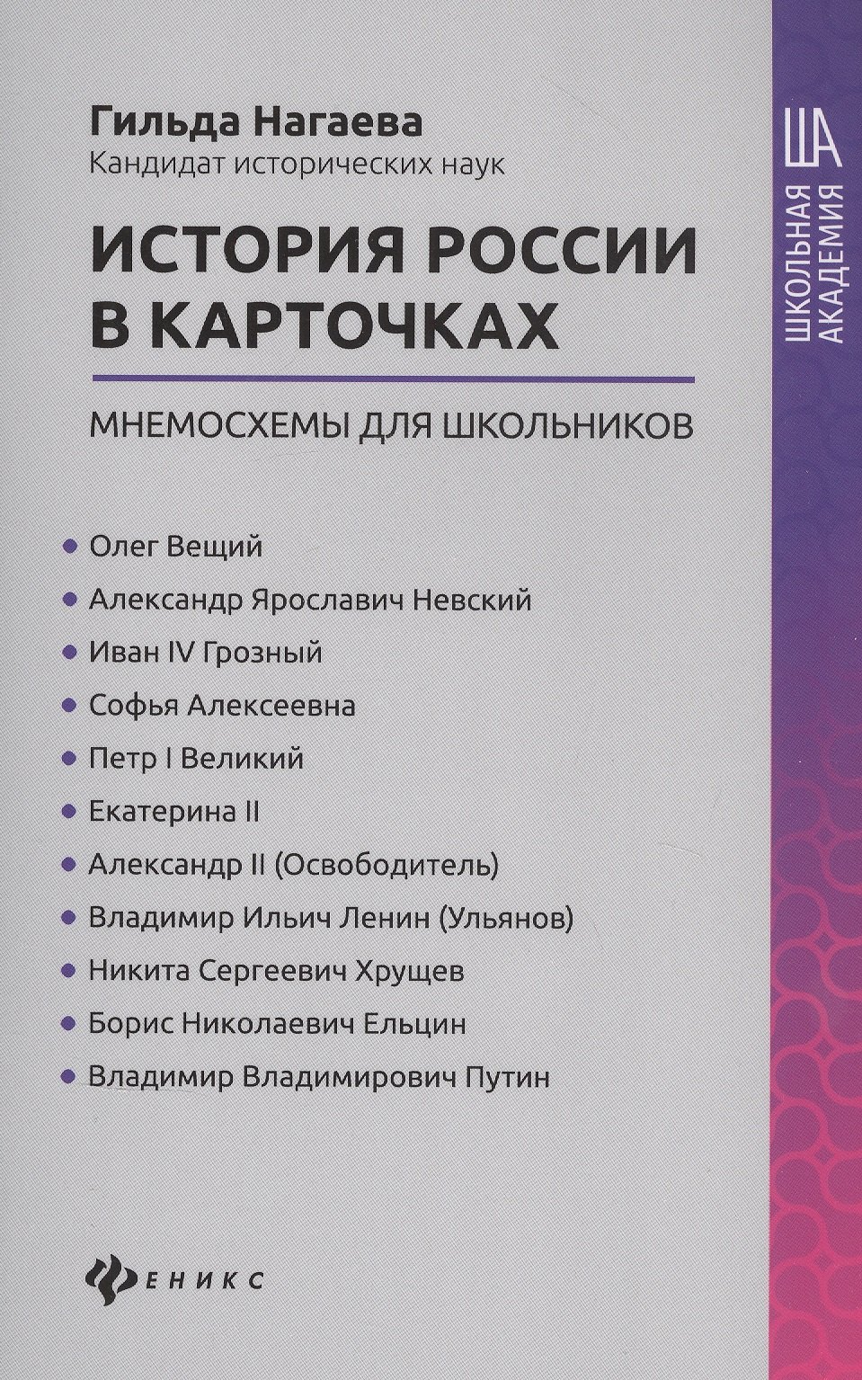 

История России в карточках: мнемосхемы для школьников