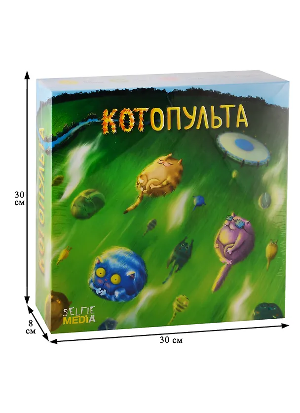 Настольная игра Selfie Media Котопульта в кортонной коробке 1760 2763005 — 3
