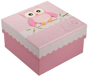Коробка подарочная "Совы.Owls", 11*11*6,5см
