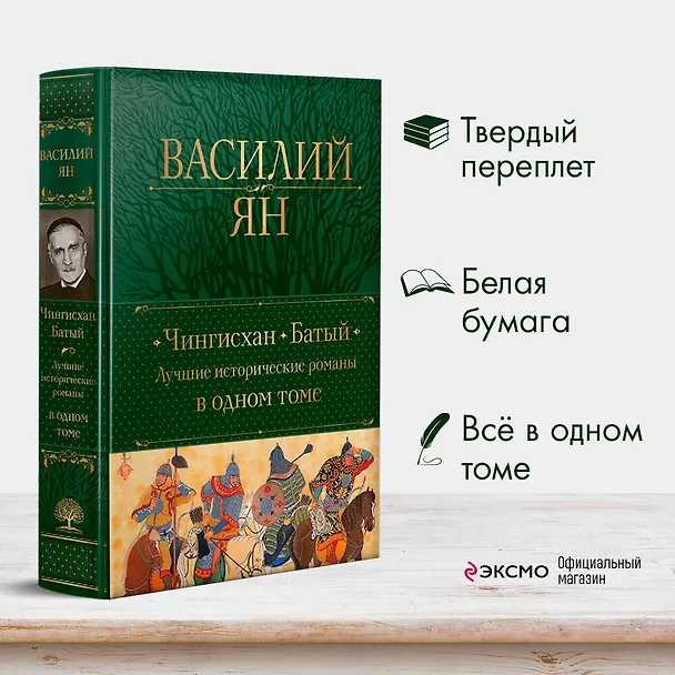 Книга Чингисхан. Батый. Лучшие исторические романы в одном томе (Василий Ян) — 6