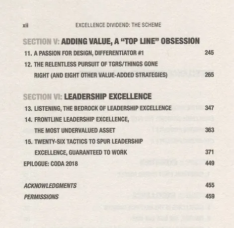 Книга The Excellence Dividend (Tom Peters) — 3
