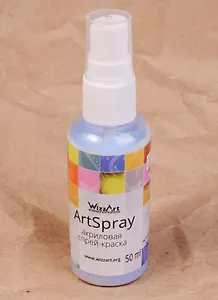 Спрей-краска акриловая ArtSpray Ультрамарин перламутровый (50 мл) (SR9.50)