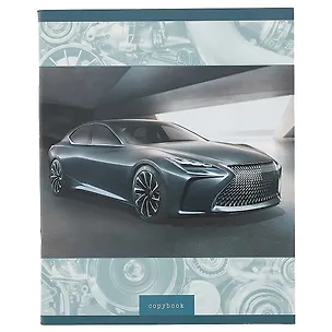 Тетрадь в клетку Unnika, "Стиль и скорость", 48 листов, в ассортименте 246548