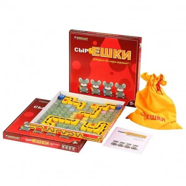 Настольная игра «Сыроешки», Биплант 2535091 — 1