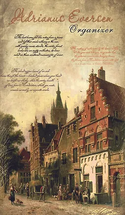 Органайзер, Феникс, 160*95мм, 3в1, твердая обложка, выборочный лак, магнитный замок 310101