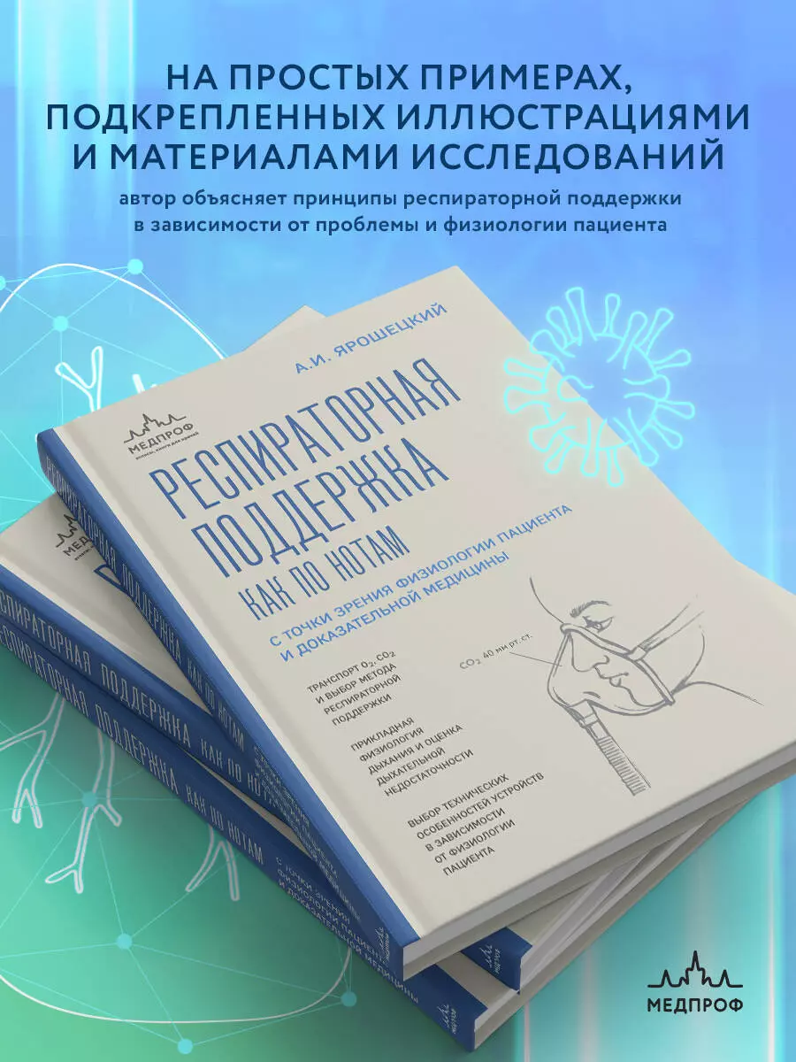 Респираторная поддержка как по нотам. С точки зрения физиологии пациента и  доказательной медицины (Андрей Ярошецкий) - купить книгу с доставкой в  интернет-магазине «Читай-город». ISBN: 978-5-04-171053-8