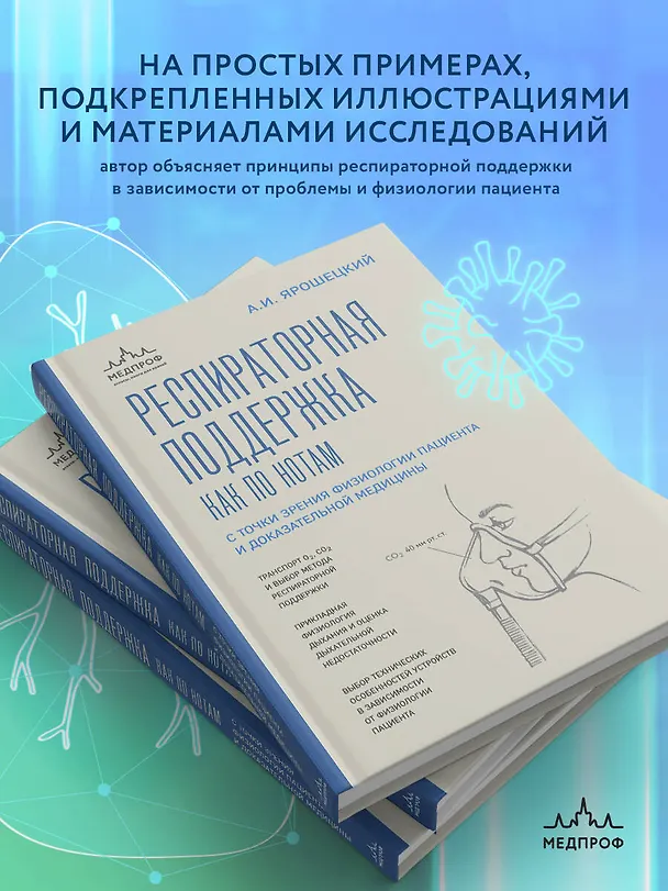 Книга Респираторная поддержка как по нотам. С точки зрения физиологии пациента и доказательной медицины (Андрей Ярошецкий) — 6