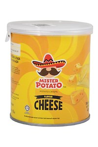 Картофельные чипсы Mister Potato  со вкусом сыра, 40г