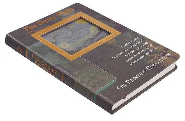 Книга для записей А5 96л кл. "Art galery" 7БЦ, вырубное окно, ассорти 3102380 — 5