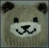 Шапка акриловая Мишка (DW12000716)