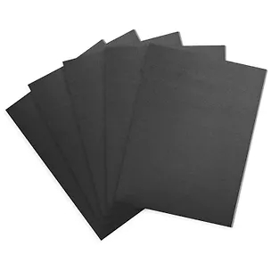 Пенокартон 5шт 30*40см, толщина 5мм, черный, Brauberg 3005846