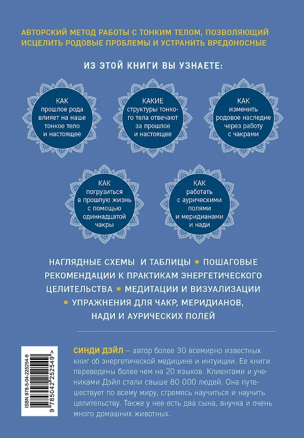 Книга Наследие рода. Трансформация. Как сохранить наследие предков и исцелить прошлое с помощью тонких энергий (Синди Дэйл) — 2