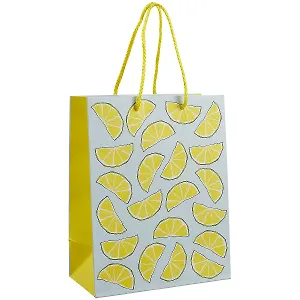 Пакет А5 23*18*10 "Лимоны.Basic" нейтр., бум.мат.ламинат