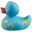 Уточка голубая в сердечках (1042) — 2553063 — 3