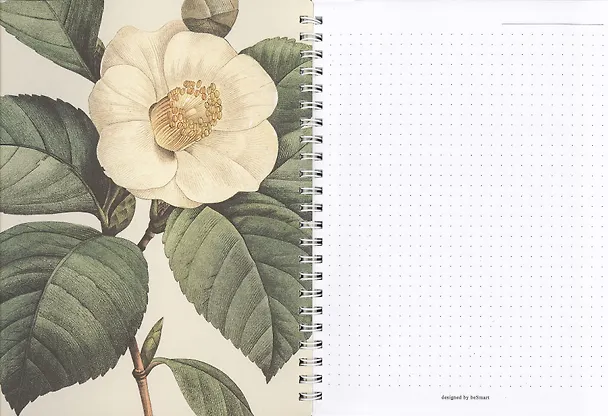 Тетрадь общая «Flora. Молочный», 80 листов в клетку, А5 - Be Smart 3032677 — 2