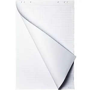 Бумага для флипчарта 20л 64*96 клетка, 80г/м2, перфорация