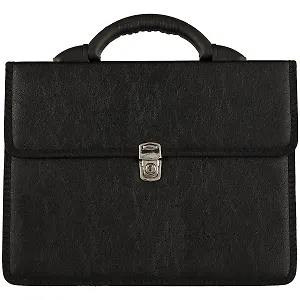Портфель деловой на замке «Siena», 2 отделения, 35 х 26 см