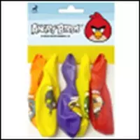 Воздушный шарик Angry Birds (X-104) (12/30см) (5 шт.) (в ассортименте) (Упаковка с хедером) (Поиск) — 2332268 — 1