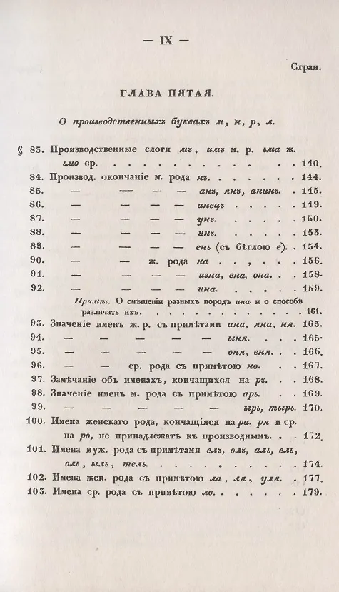 Книга Филологические наблюдения над составом русского языка: Второе рассуждение: Об именах существительных () — 7