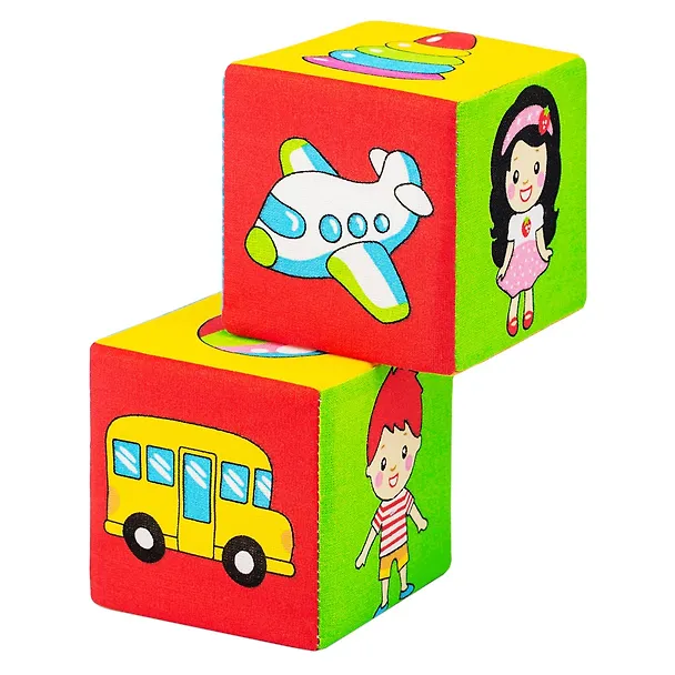 Игрушка развивающая Кубики Мякиши Найди пару 2796252 — 1
