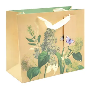 Пакет A4 26*32*12 "Садовые цветы" жен., бум.мат.ламинат 3040512