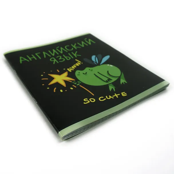 Тетрадь предметная «Жабка. Английский язык» 48 листов в клетку - Listoff 3081904 — 4
