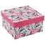 Подарочная коробка «Цветы и перья» большая — 247408 — 1