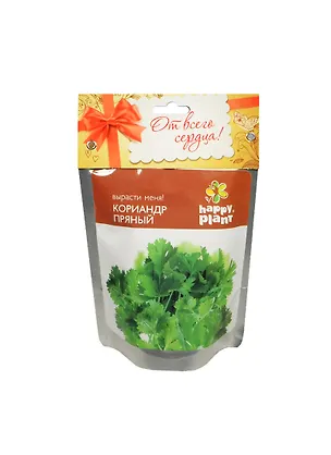 Набор для выращивания, HAPPY PLANT, "Кориандр пряный" 2310052