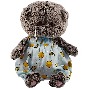 Игрушка мягкая Budi Basa, Басик BABY в песочнике с лимонами (20 см) (BB-059)