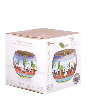 Пазл 3D. Красный ковер жизни. 80 элементов. 10х10х7 см. -Тайвань: Pintoo, K1001 392616 405940