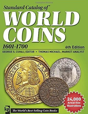 Книга Standart Catalog of World Coins: 1601-1700 () — 1