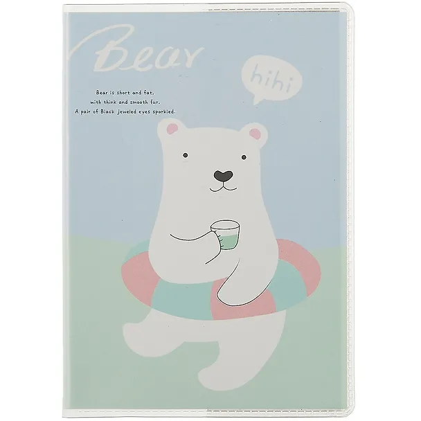 Записная книжка «Bear» А7, 60 листов в линейку, в ассортименте 262053 — 3