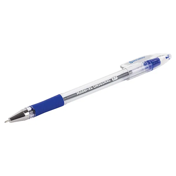 Шариковая ручка синяя 0,7 мм, Model-XL Original, Brauberg 2937301 — 4