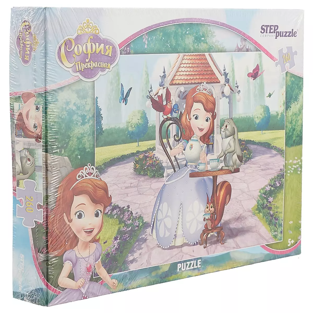 Пазл Принцесса София (Disney) Step puzzle 260 элементов 95041 (2512587)  купить по низкой цене в интернет-магазине «Читай-город»