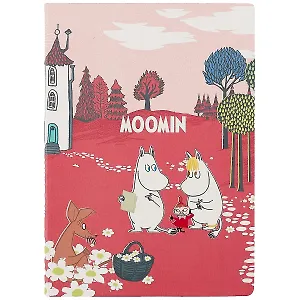 Блокнот MOOMIN Муми-тролль и Фрекен Снорк на цветочной поляне (192стр)