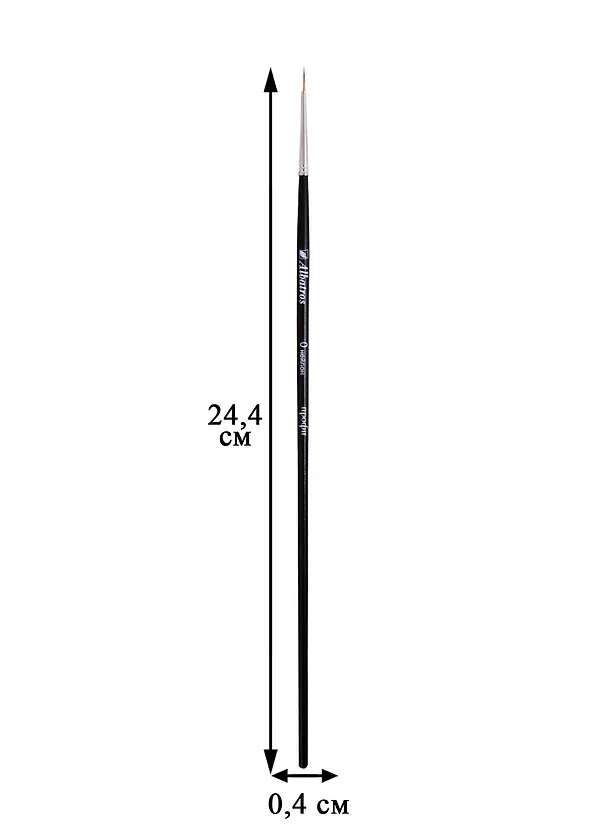 Кисть Профи синтетика, круглая №0 257596 — 2